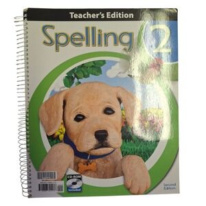 BJU Press Spelling 2 Teacher's Edition Second Edition Grade 2 Spiral 2012 CD-ROM